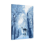 Cosmic Deer Canvas Wall Art - Celestial Animal Decor