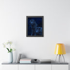 Wolf Pack Framed Vertical Poster - Premium Matte Art for Nature Lovers - Perfect Wall Decor for Home & Office