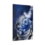Psychedelic Astronaut Canvas Wall Art - Dreamy Space Decor