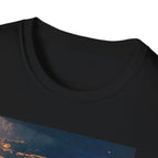 Space Lizards Graphic Tee - Lizard Being Abducted Ufo Shirt
