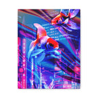 Japanese Punk FX.2 Koi Fish Canvas Art - Special Edition Zen Garden Decor