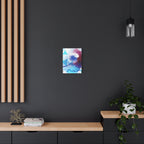 Geometry Portal Canvas Wall Art - Abstract Geometric Sci-Fi Decor