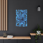 Doodles of a Lost Mind Canvas Art - Psychedelic Abstract Mindscape