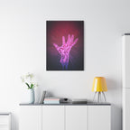 Hand of the Stars Galaxy Canvas Art - Mystical Astrology Wall Decor