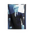 Statue Man In A Suit Art Tapestry