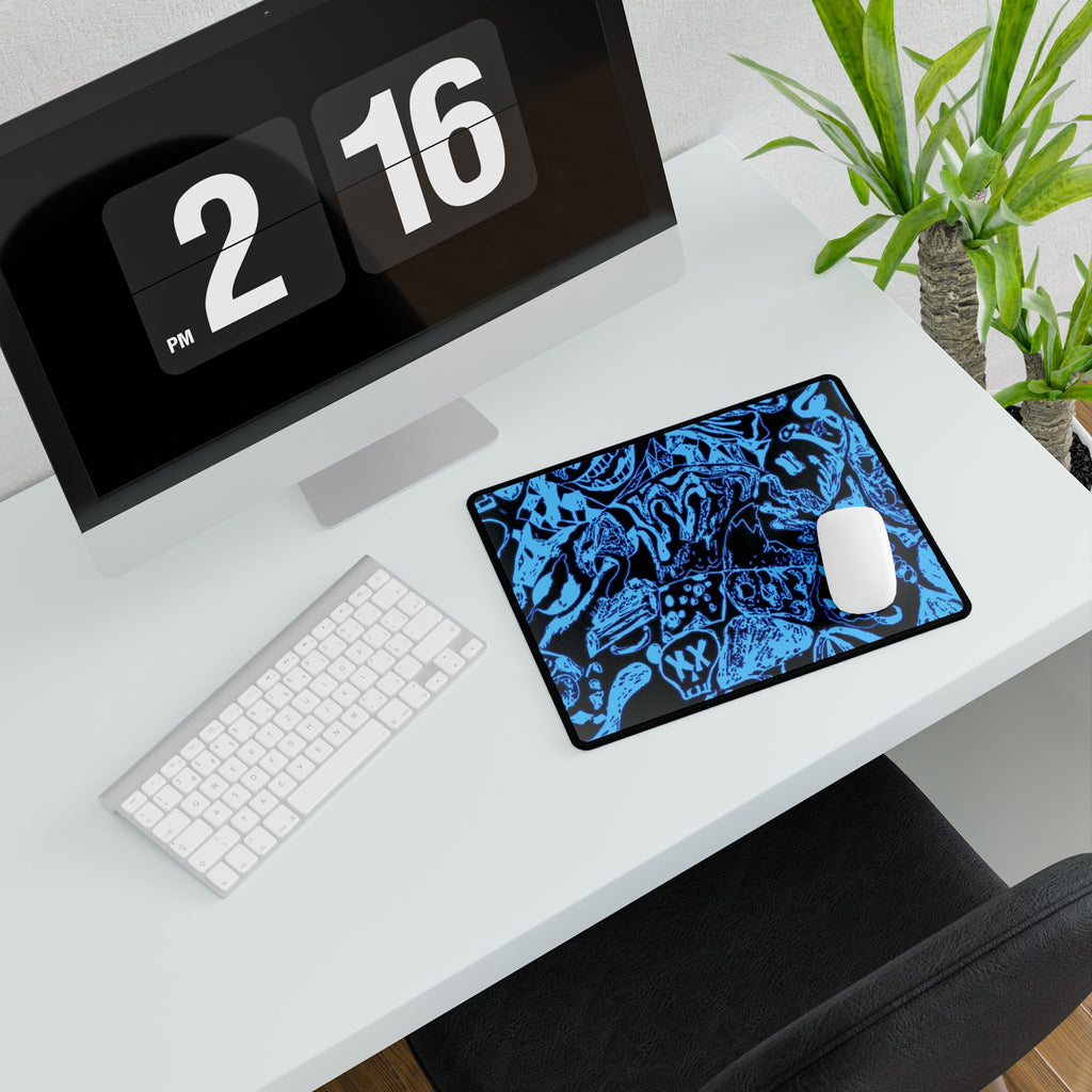 Doodles of a Lost Mind Desk Mat - Abstract Doodle Mouse Pad