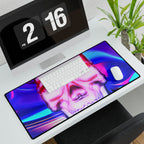 Free Your Mind Mouse Pad - Psychedelic Skull Desk Mat