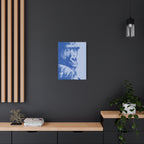 Educated Gorilla Canvas Wall Art - Abstract Modern Primate Decor