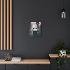 Coffee Love Kitchen Canvas Wall Art - Rustic Cafe Decor