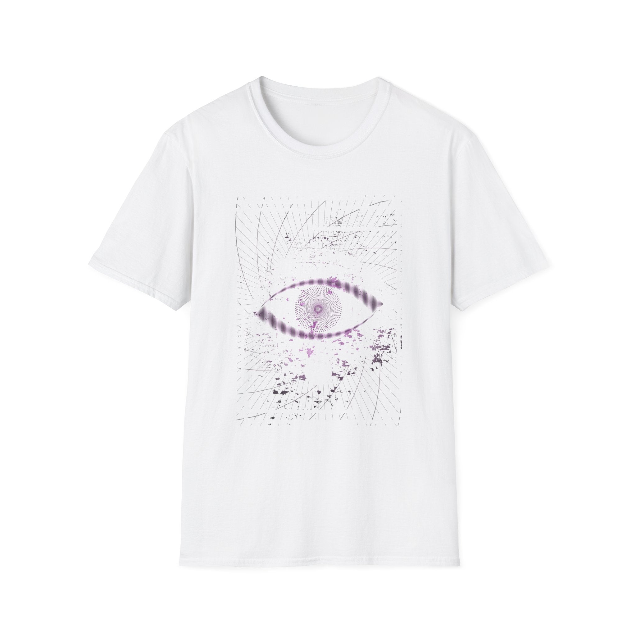 Eye of the Lost Graphic Tee - Surreal Third-Eye Vision Shirt