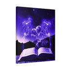 Magic Book Love Spell Canvas Wall Art - Witchy Fantasy Decor