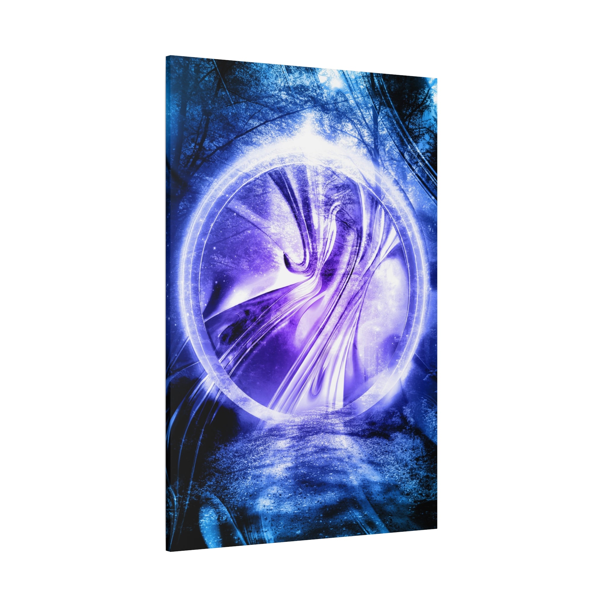 Lost Forest Magic Portal Canvas Wall Art - Special Edition Fantasy Landscape