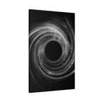 Black Hole Deep Space Canvas Art - Galaxy Vortex Wall Decor