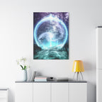 Lost Forest Magic Portal Canvas Wall Art - Mystical Fantasy Forest Decor