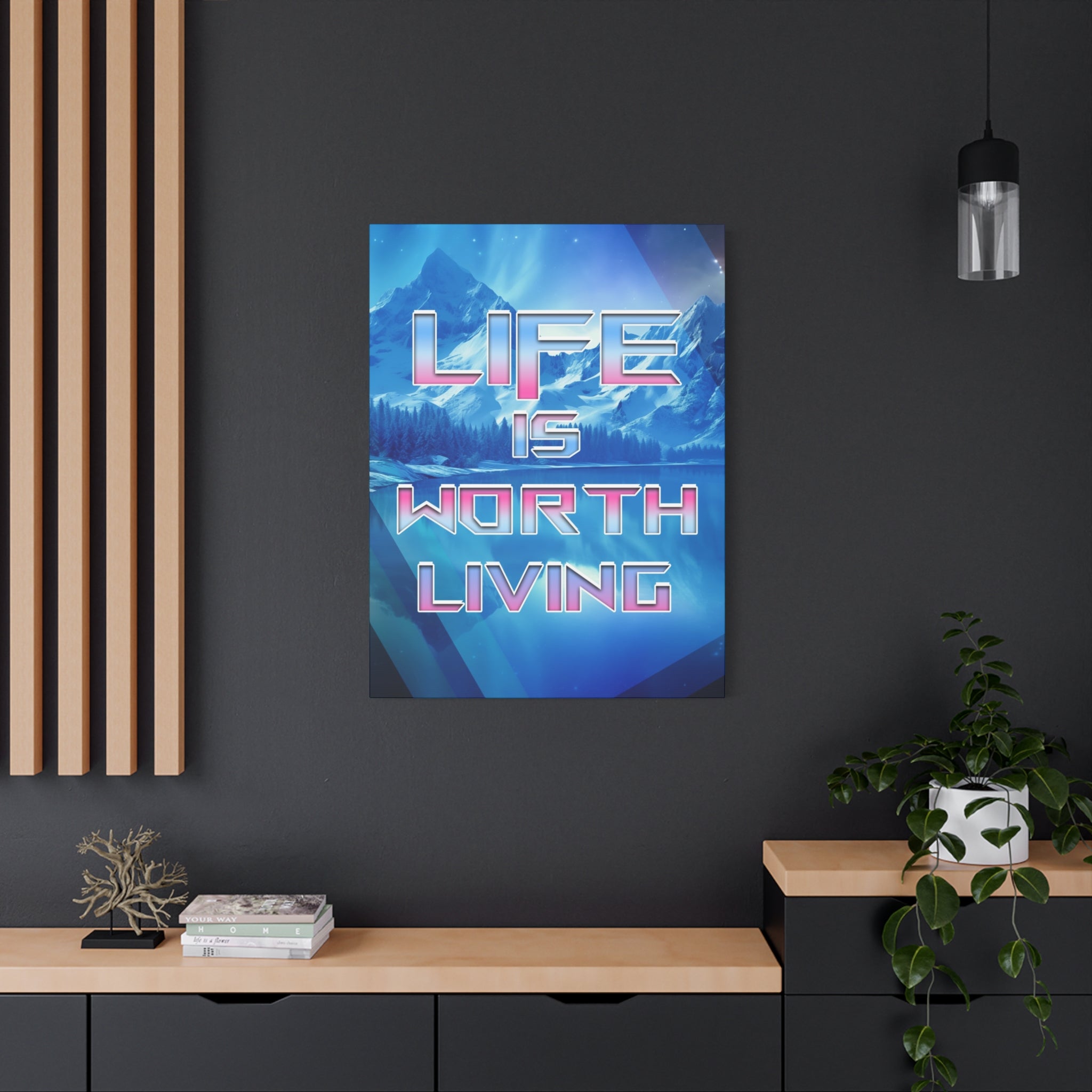 Tree of Life Canvas Wall Art - Modern Abstract Spiritual Decor