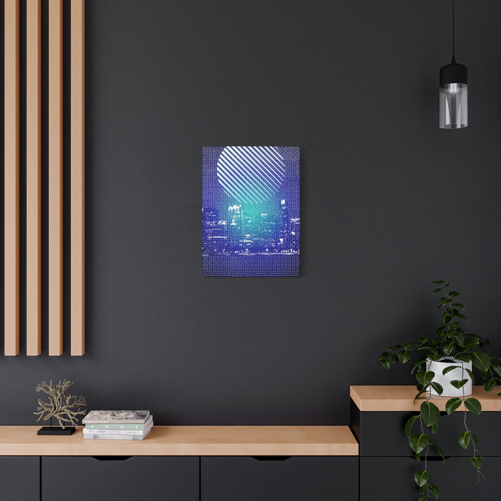 Chicago Skyline Canvas Wall Art - Illinois Cityscape Decor