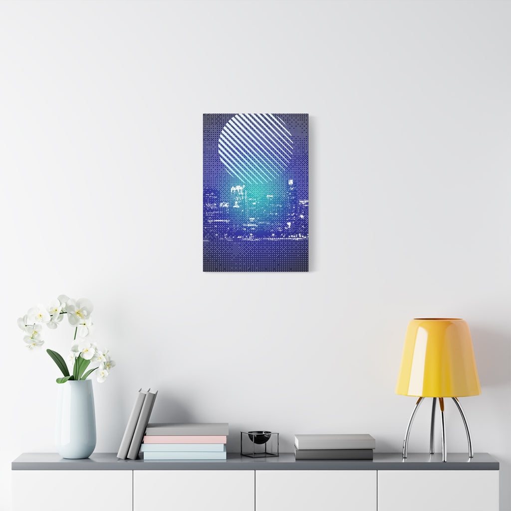 Chicago Skyline Canvas Wall Art - Illinois Cityscape Decor