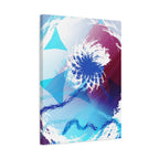 Geometry Portal Canvas Wall Art - Abstract Geometric Sci-Fi Decor