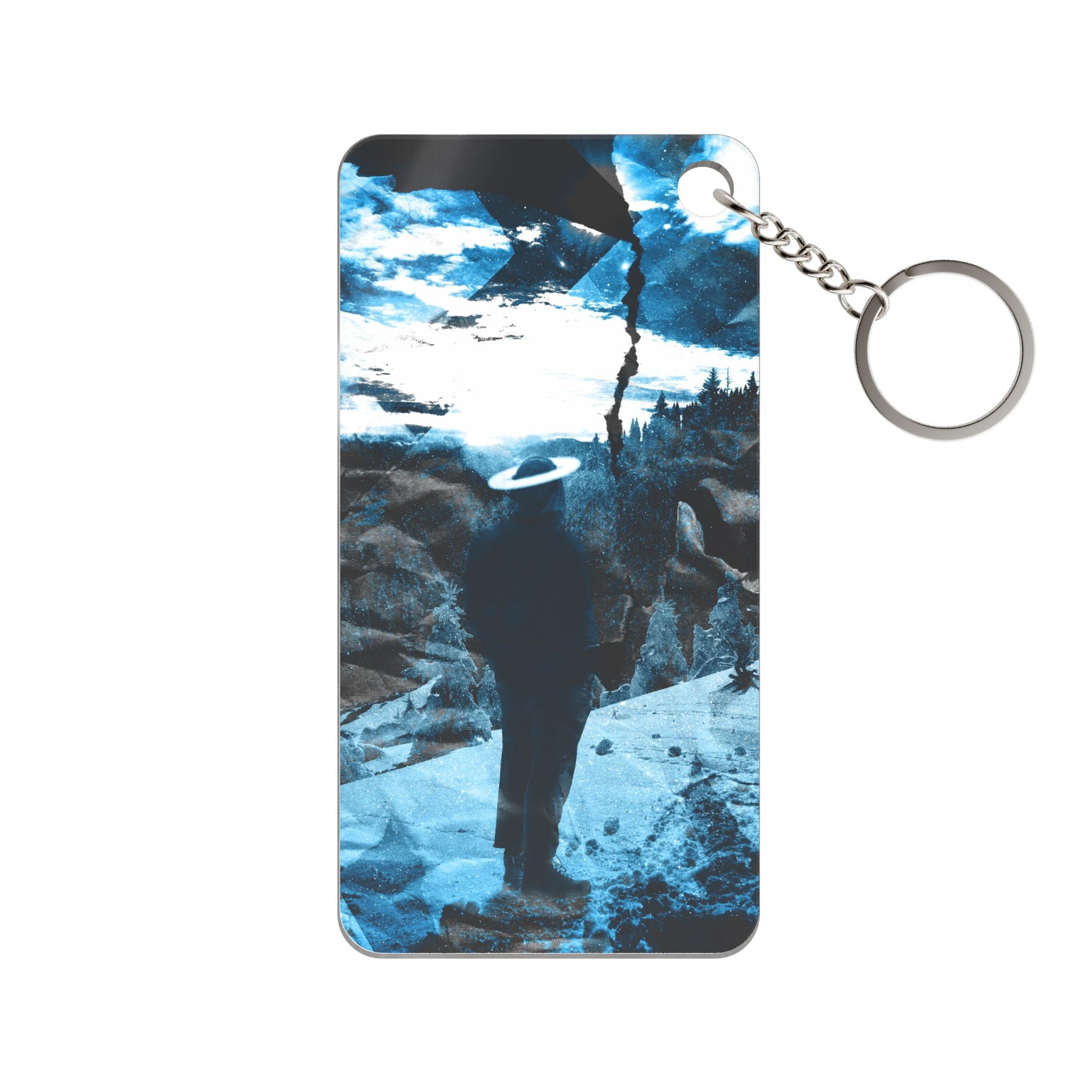 Winter Aurora Light - Torn Appart Acrylic Charm Keychain