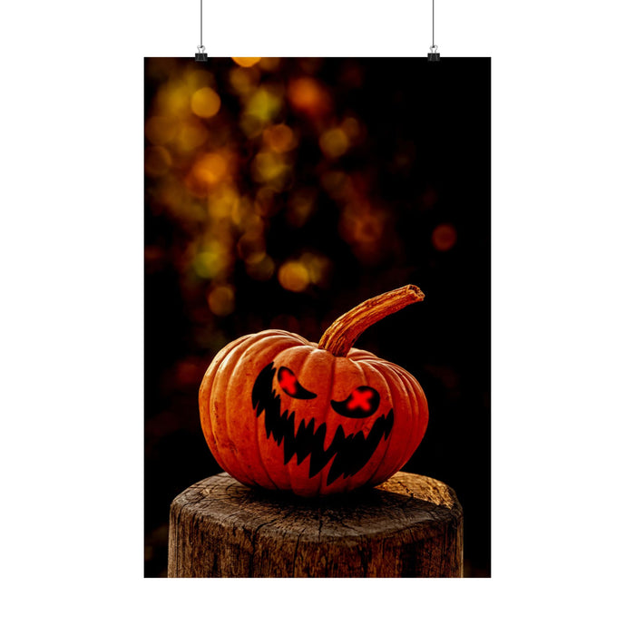 The Pumpkin Nightmare Matte Poster Print