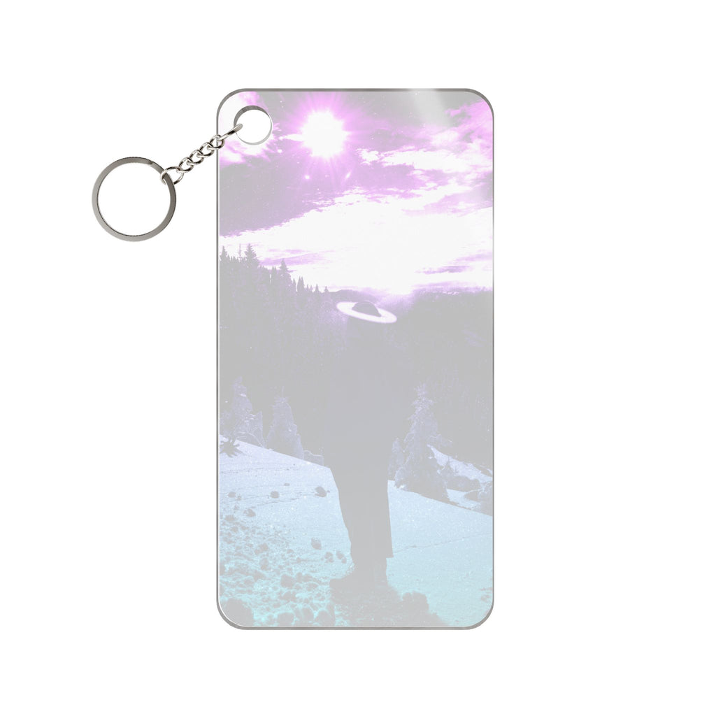 Winter Aurora Light Acrylic Charm Keychain
