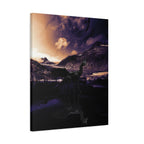 Baby Winged Dragon Canvas Wall Art - Fantasy Creature Decor