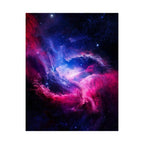 Light Nebula Poster Print - Cosmic Cloud Space Art