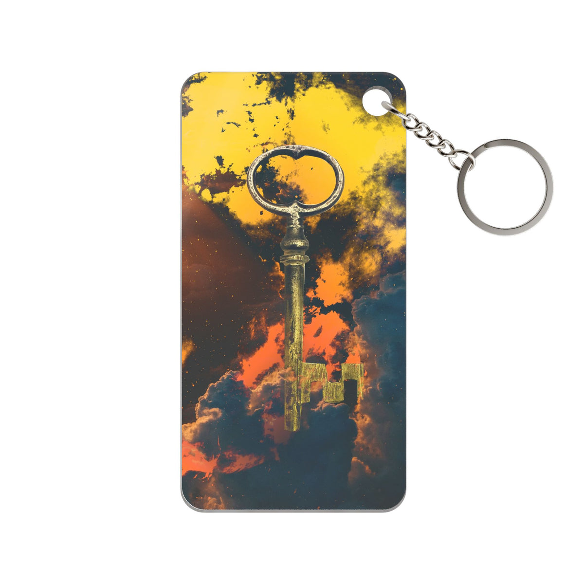 Key To The Kingdom Keychain - Fantasy Mysterious Acrylic Charm