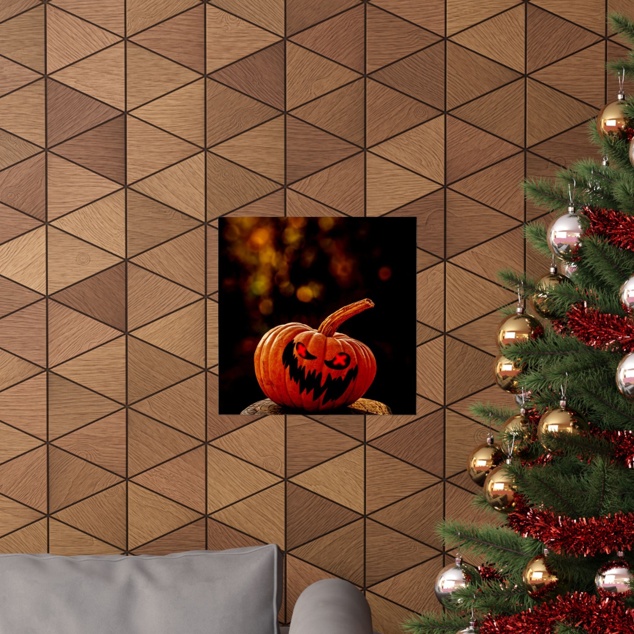 The Pumpkin Nightmare Matte Poster Print