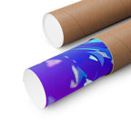 Trippy Holographic Matte Poster Print