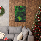 Retro Three Hearts Poster - Level One 8-Bit Gamer Art Print