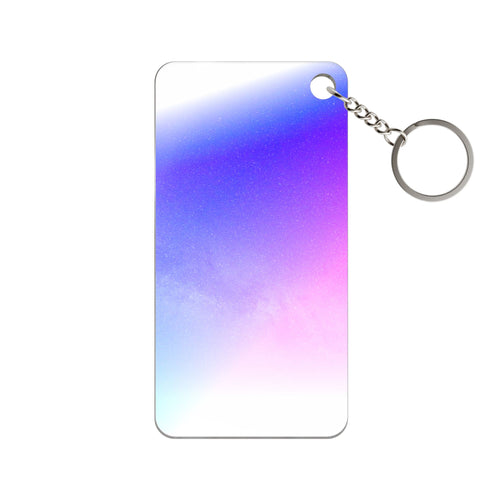 Starfield Space Galaxy Keychain - Cosmic Purple Acrylic Charm