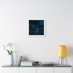 Message in a Bottle Framed Poster - Mystical Ocean Wall Art