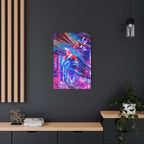 Japanese City Punk Special Edition Canvas Wall Art - Neon Japan Street