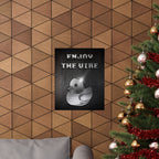 Enjoy the Vibe Poster - Aesthetic Typography Art Print