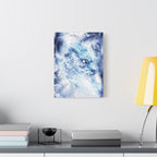 Blue Sky Dragon Canvas Wall Art - Celestial Fantasy Decor