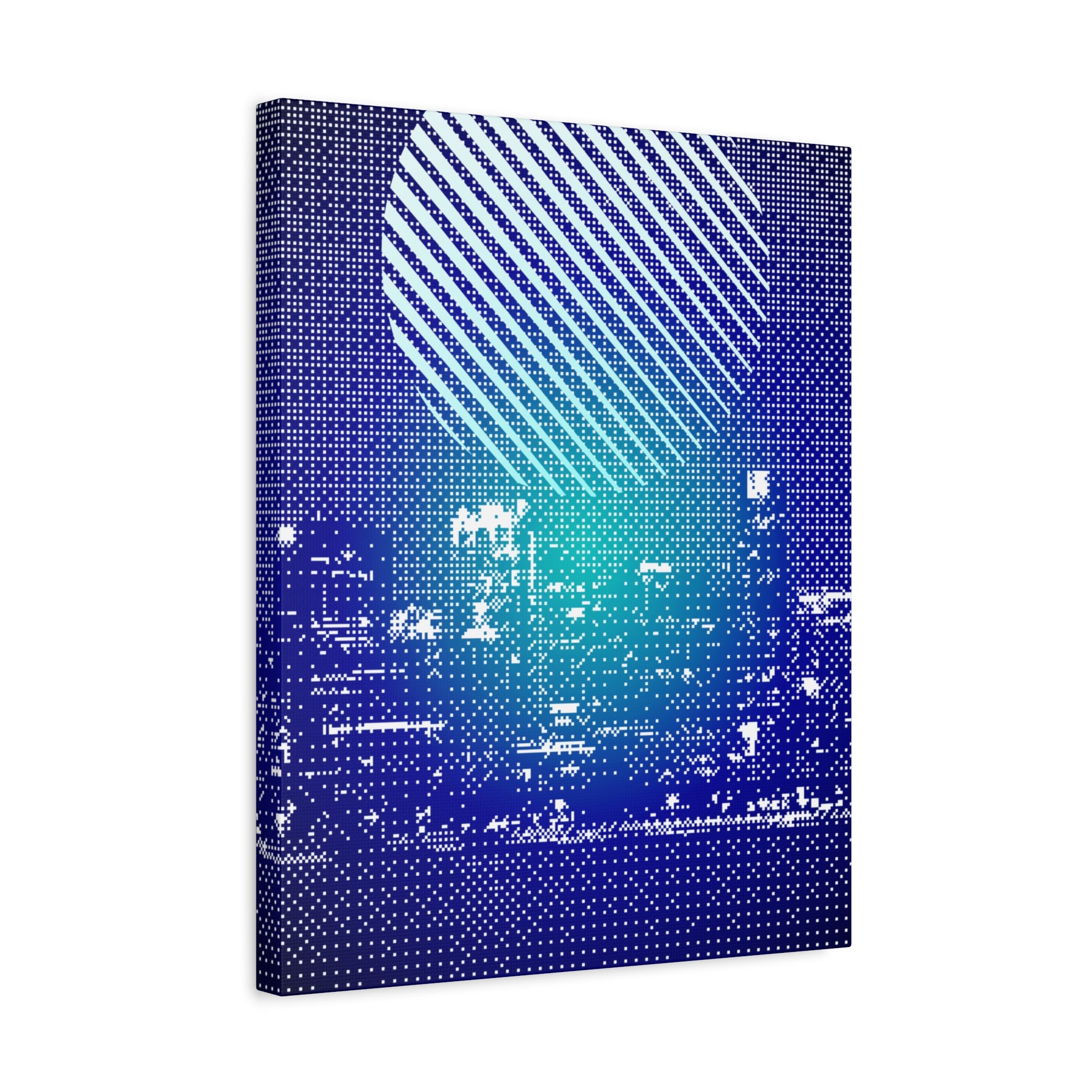 Chicago Skyline Watercolor Canvas Wall Art - Windy City Decor