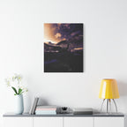 Baby Winged Dragon Canvas Wall Art - Fantasy Creature Decor