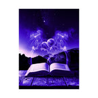 Magic Book Love Spell Poster Print - Witchy Fantasy Art