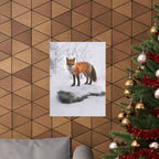 Sprit of The Fox Painting Matte Poster Print