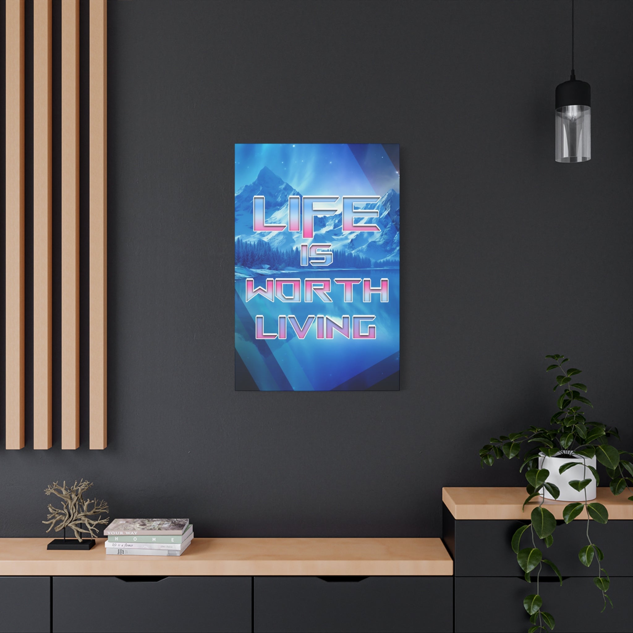 Tree of Life Canvas Wall Art - Modern Abstract Spiritual Decor