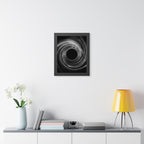 Black Hole Framed Poster - Cosmic Space Wall Art