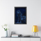 Wolf Pack Framed Vertical Poster - Premium Matte Art for Nature Lovers - Perfect Wall Decor for Home & Office