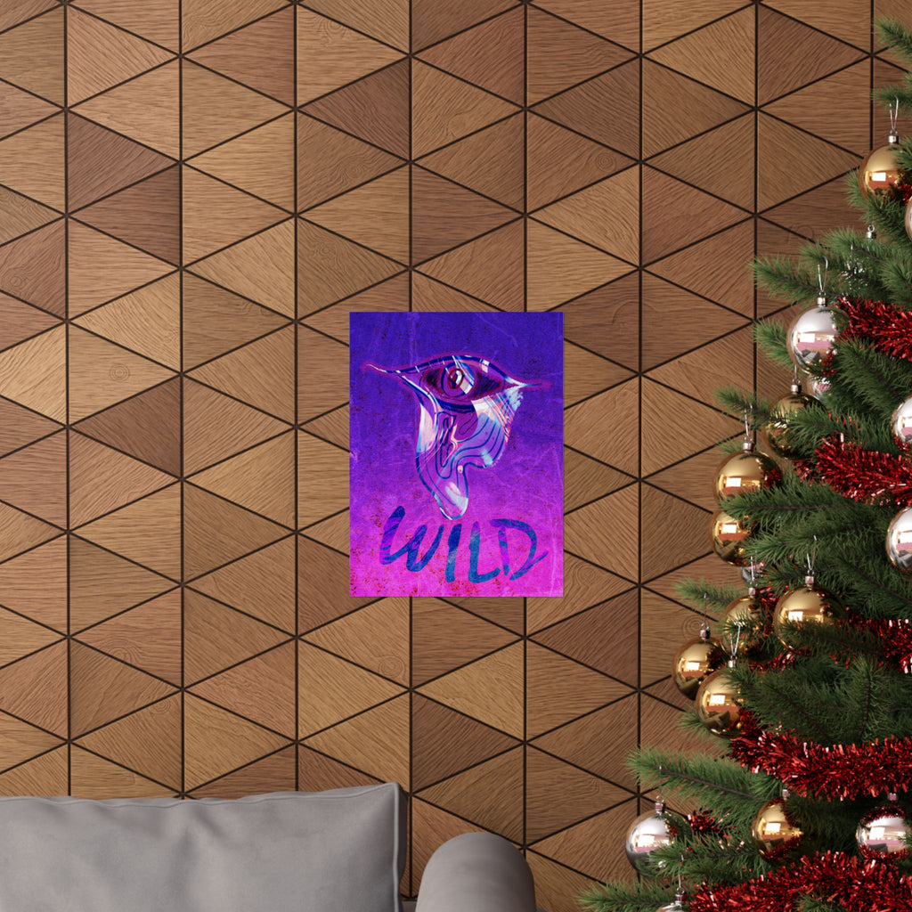 Wild Eye Matte Poster Print