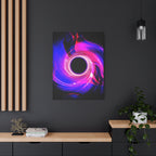 Neon Wave Horizon Canvas Wall Art - Special Edition Retro 80s Sunset