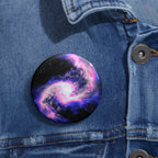 Star Formation Cosmic Space Nebula Art Pin