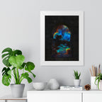 Stellar Castle Window Framed Poster - Galaxy Cosmos Wall Art