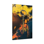 Key To The Kingdom Canvas Wall Art - Fantasy Mysterious Decor