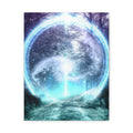 Lost Forest Magic Portal Canvas Wall Art - Mystical Fantasy Forest Decor