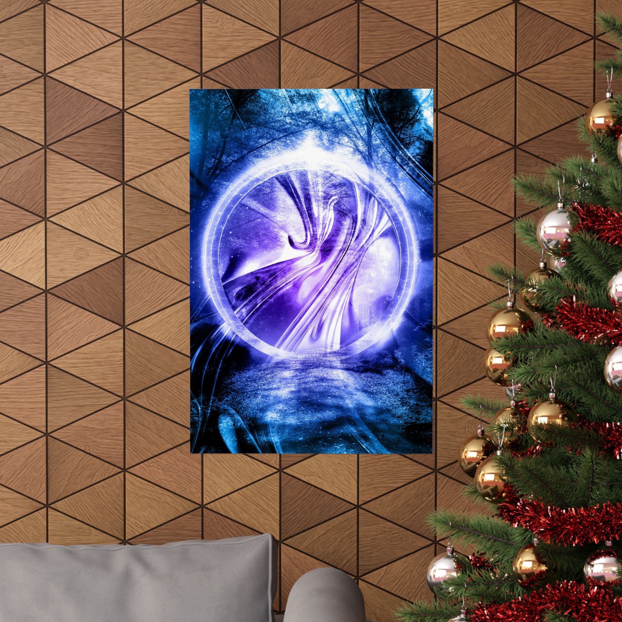 Lost Forest Magic Portal Poster - Special Edition Fantasy Art Print
